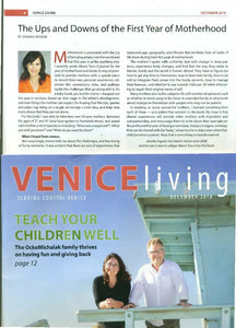 Venice Living Magazine - Mom's Turn article