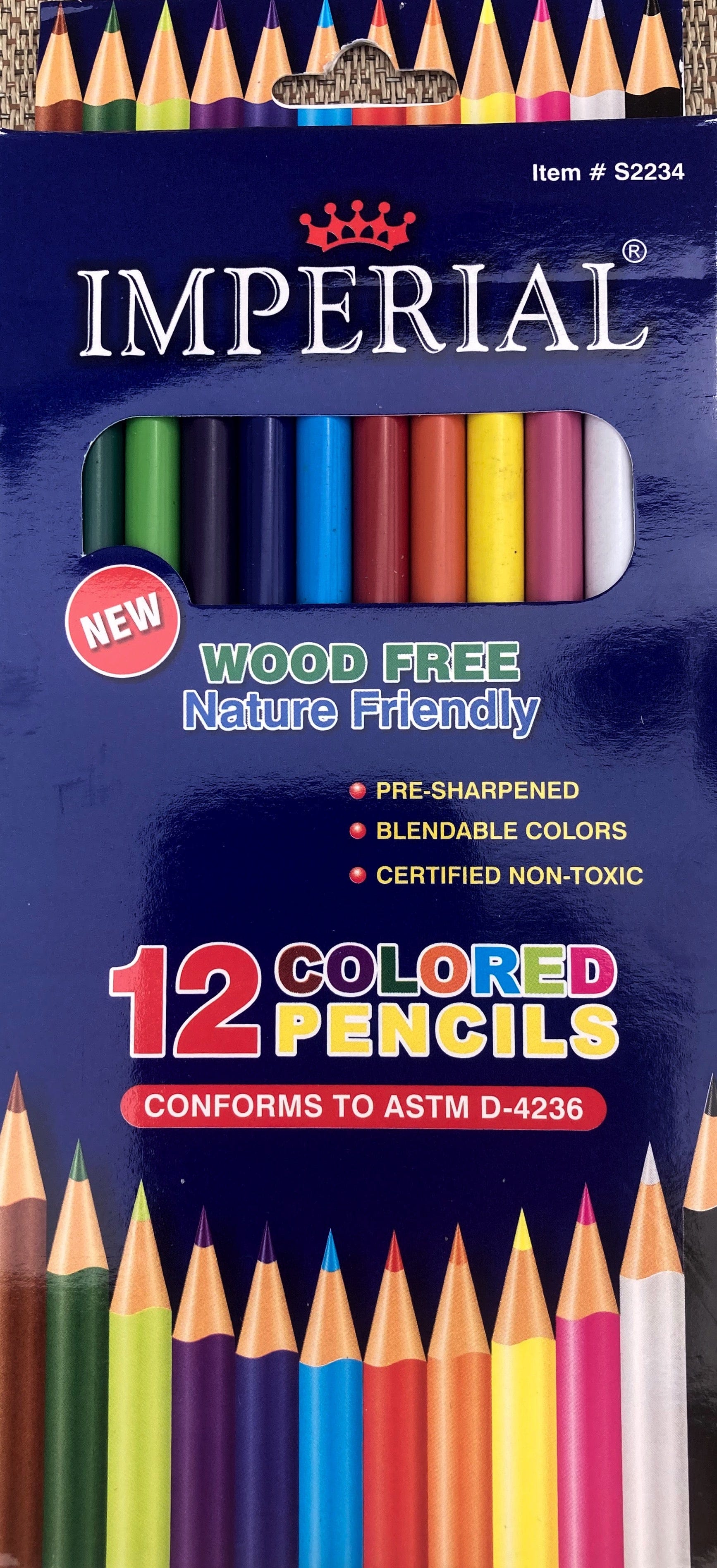 Colored pencil crayons