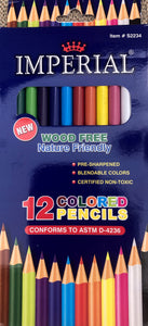 Colored pencil crayons